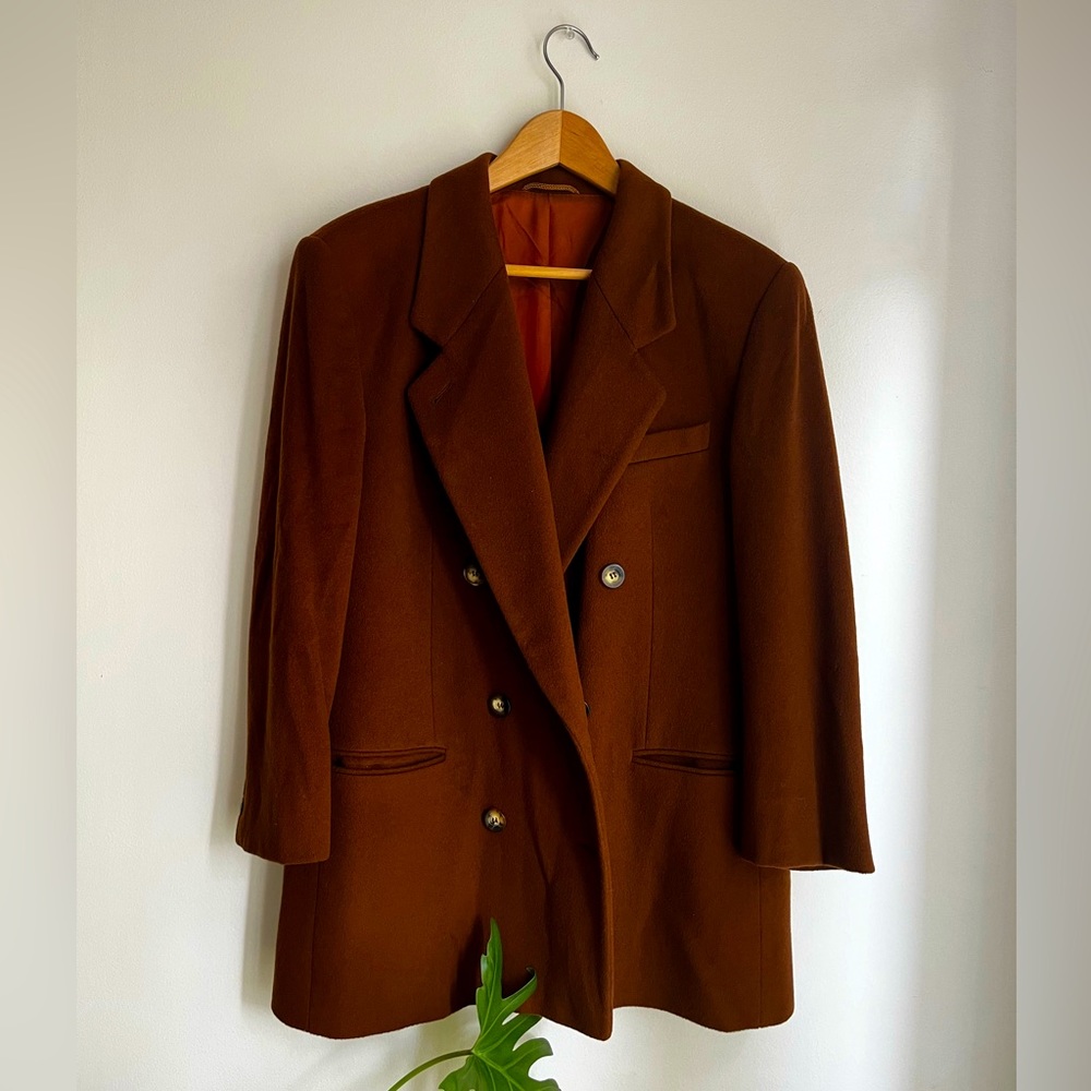 Vintage Double Breasted Cashmere Jacket